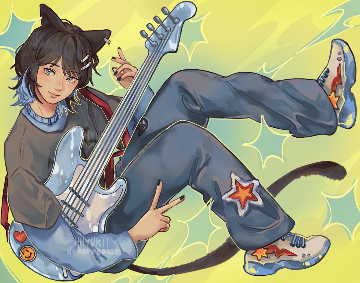 [rt appreciated🫶] 
comms are open on vgen!! 
link: vgen.co/hhyukii
busts, half body, icon, and full illustrations available 🎀