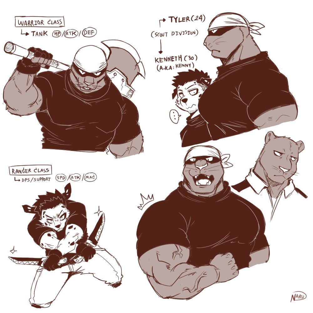 naruevernett's tweet photo. Big cat doodle 🦁🐯 https://t.co/c0a1jmwdHv