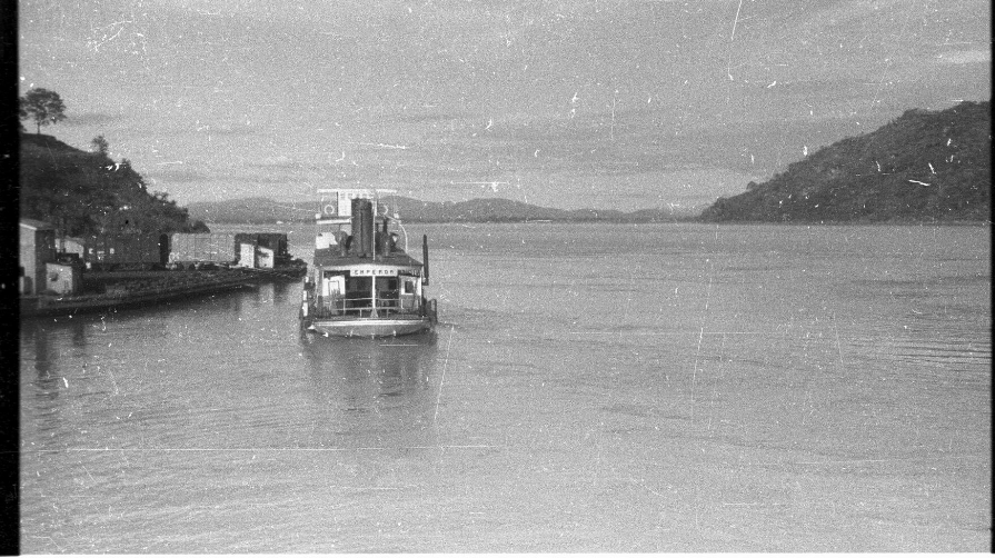 Brahmaputra ferry near Gauhati, 1936. From the papers of anthropologist Christoph von Furer Haimendorf  #EYATravel  ow.ly/2vGc50W5wrZ