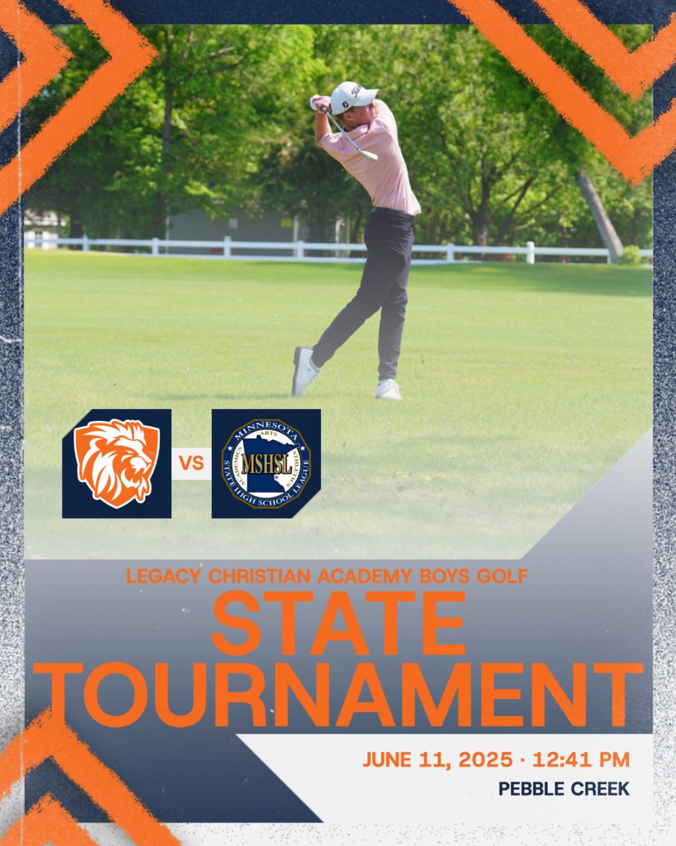 Our boys are in 2nd place and four strokes back from the Class A leader! They tee off at 12:41pm this afternoon as they content for a State Championship. Braylon Ylkanen is in fourth place individually, two strokes back from the leader. It is going to be a fun day on the course!
