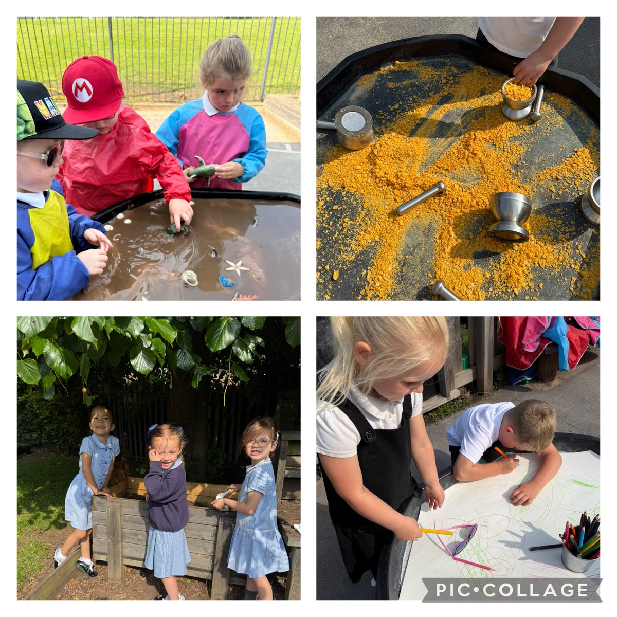 Reception have been super busy in our enhanced provision this morning! 
<a href="/GrangeMrsMcG/">Mrs McGilloway</a> <a href="/GrangeMissA/">GrangeMissA</a>