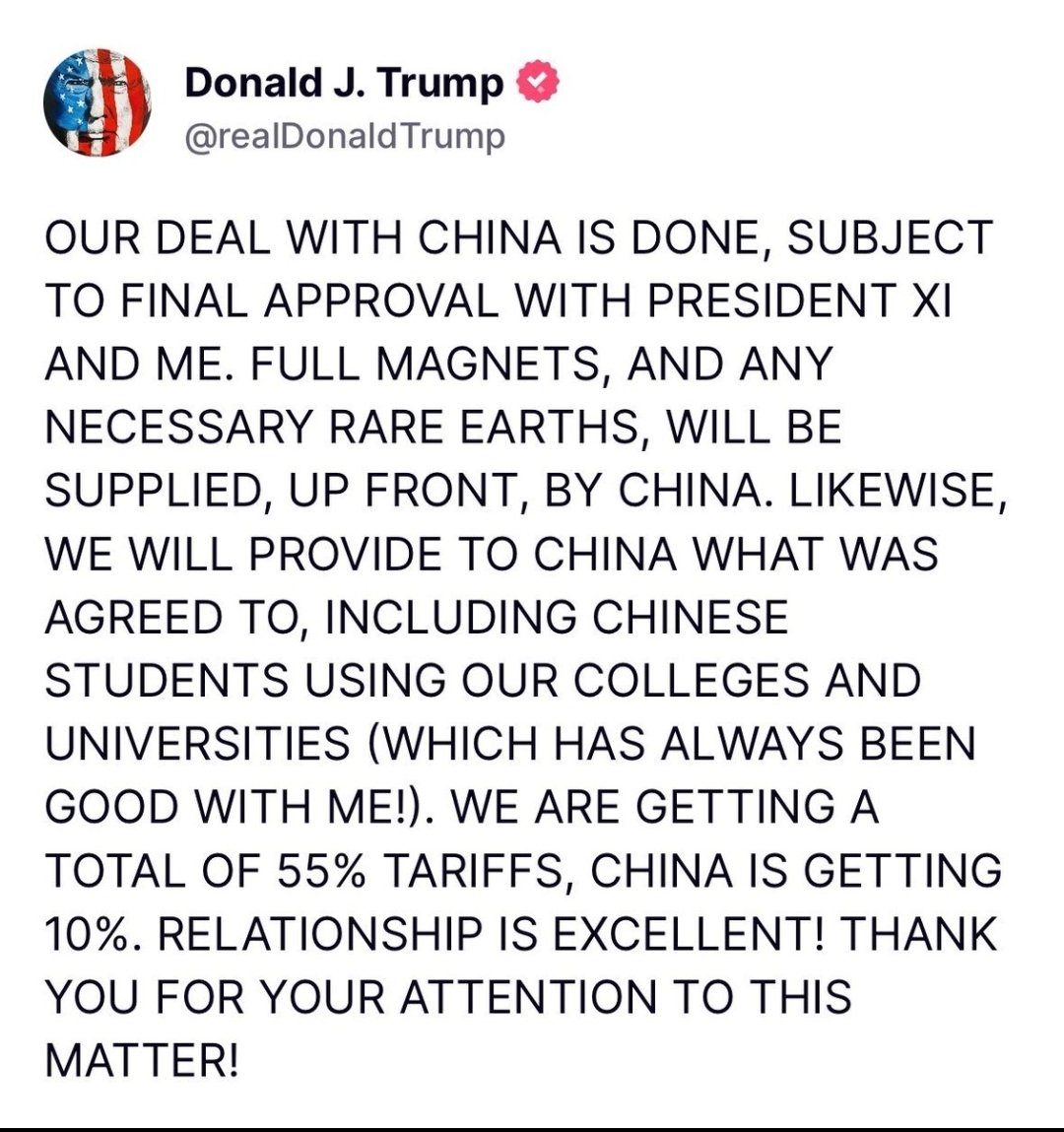 Art of the Deal? 🇺🇸 #Trump #Tariffs #ChinaTariff