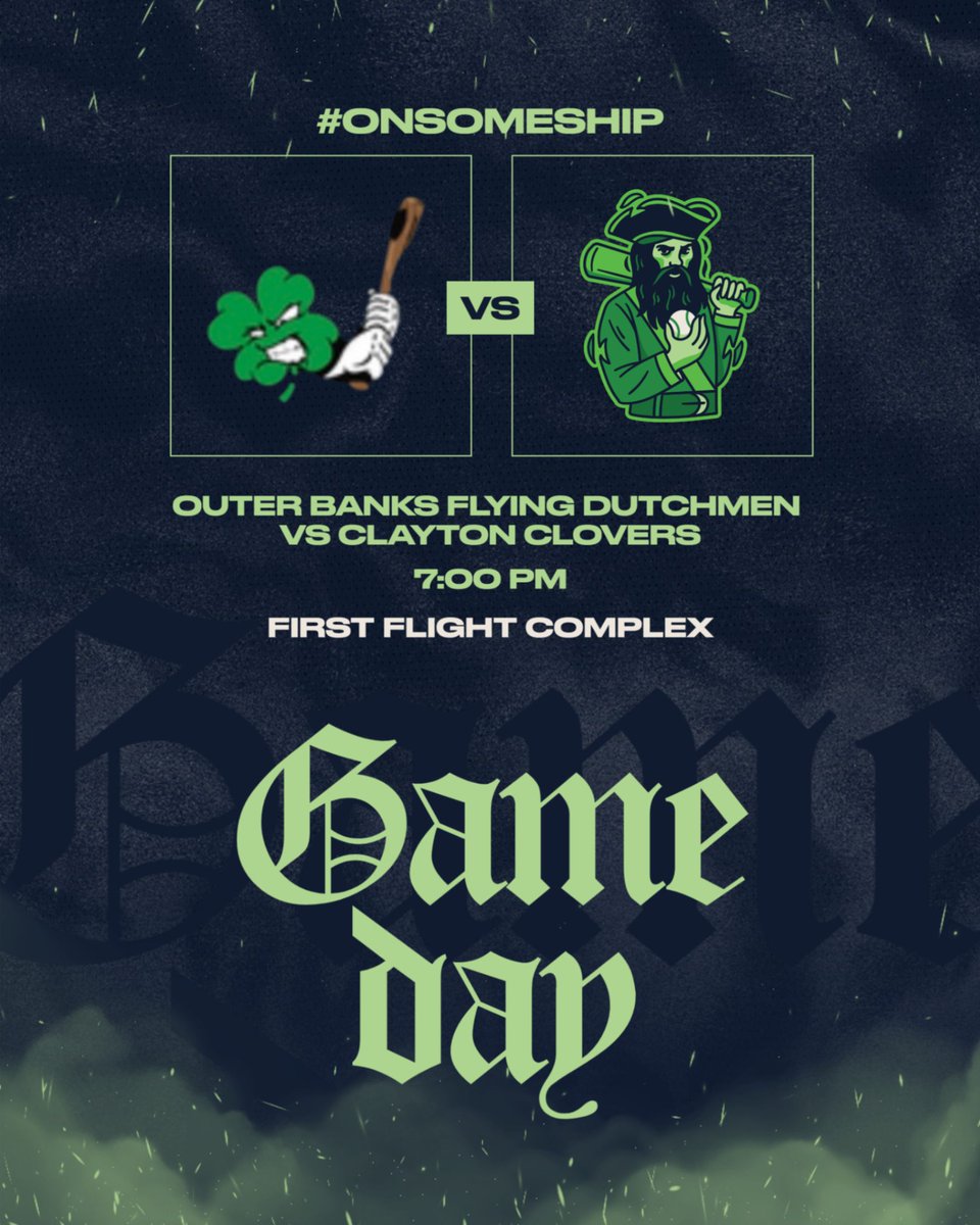 At home looking for a win over the defending champs. 

#OnSomeShip #OBXBaseball