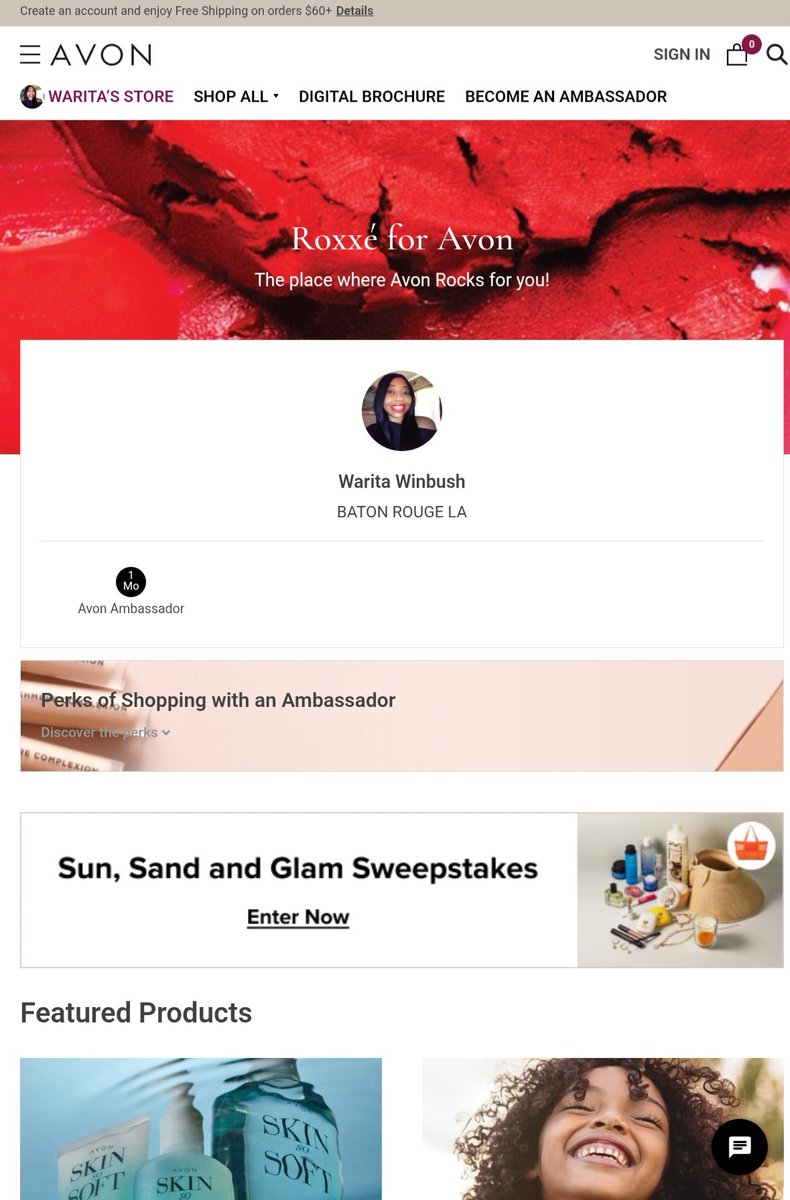 TheFabulousRee's tweet image. Helloooooo! This morning is glowing and you should be, too! Go check out my Avon store Roxxe for Avon where you can Beyond Glow and so much more!

avon.com/brochure?rep=w…

#Avon #BeyondGlow #RoxxéForAvon #WaritaWinbush