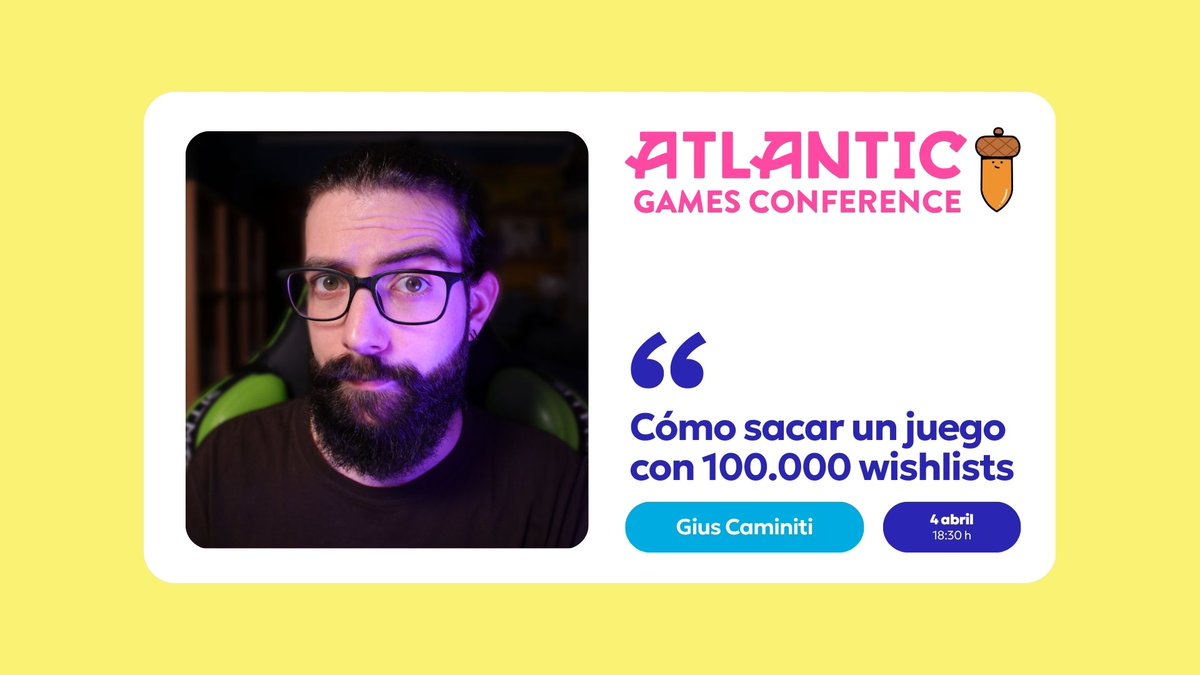 En "Cómo sacar un juego con 100.000 wishlists" <a href="/GiusCaminiti/">Gius Caminiti | Tower Factory OUT NOW! ⚔</a> nos da consejos sobre el lanzamiento de un juego centrándose en su experiencia como solodev 📈🎮
youtube.com/watch?v=DbNxkH…