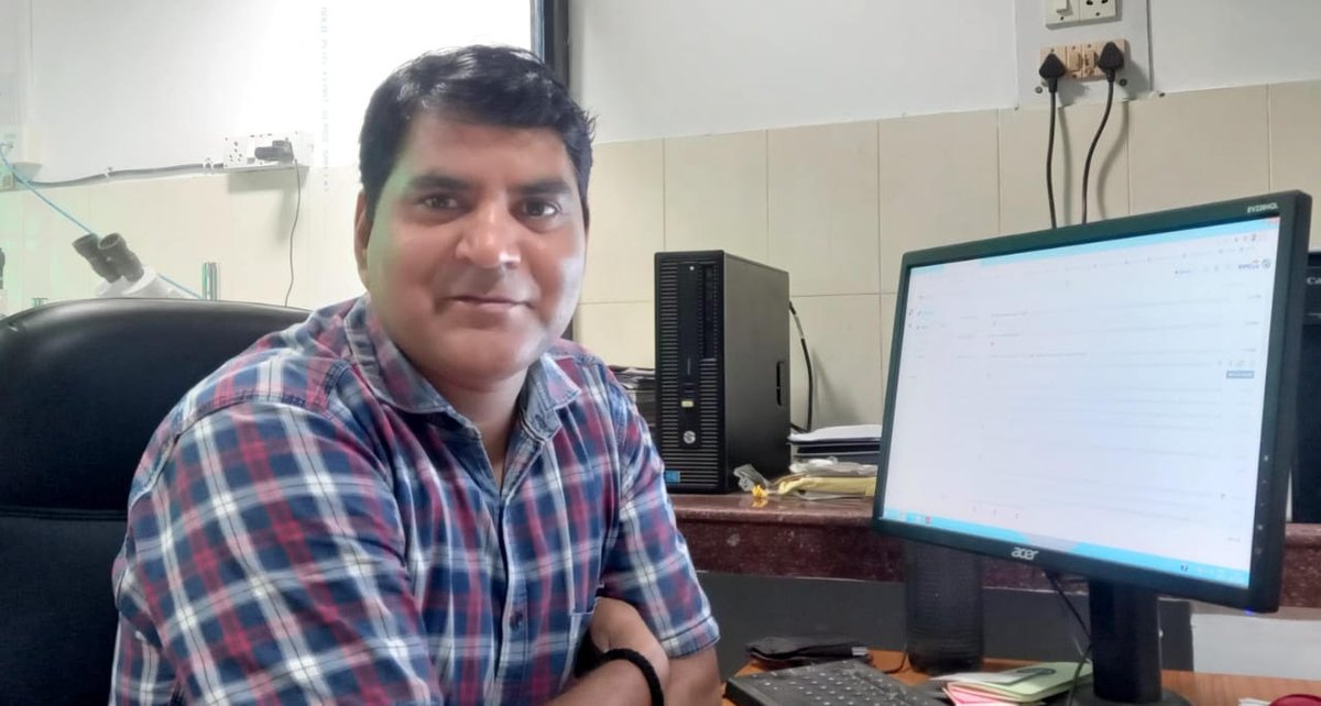 BHUResearchDesk's tweet photo. #MakingBHUShine 

Dr. Pawan K. Dubey, Centre for Genetic Disorders, Institute of Science, has received prestigious International Fellowship from Indian Council of Medical Research (ICMR) under ICMR-DHR International Fellowship program for Indian Biomedical Scientists. 

#BHU https://t.co/jijaNzG00a