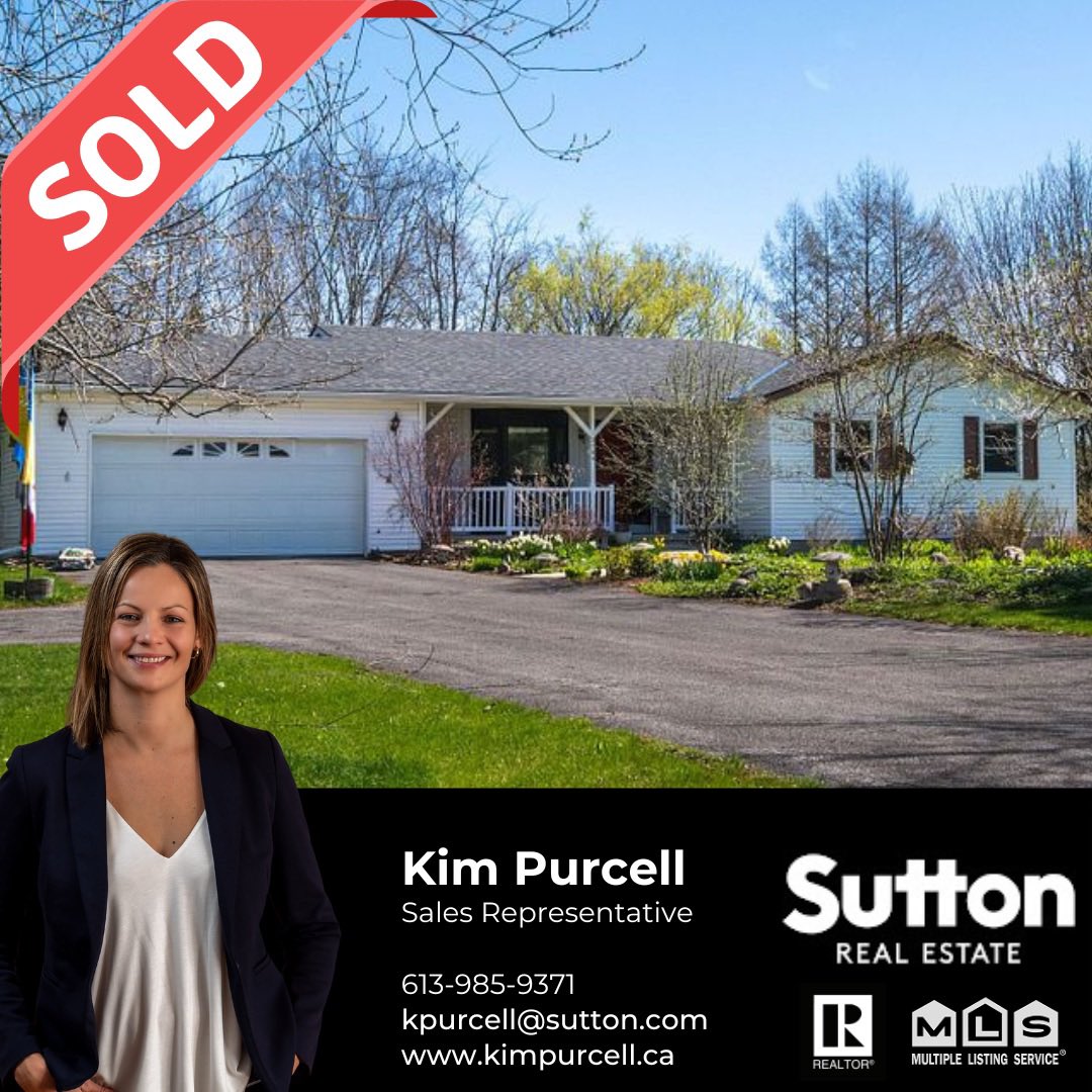 Congratulations to my buyers of 3744 Copper Kettle Dr! What an amazing neighbourhood and property.

Kim Purcell - Kingston Real Estate Agent
Sutton Group Masters Realty Inc., Brokerage

#ygkrealtor
#kingstonrealestateagent 
#collinslake 
#sold
#happybuyers
#inverary