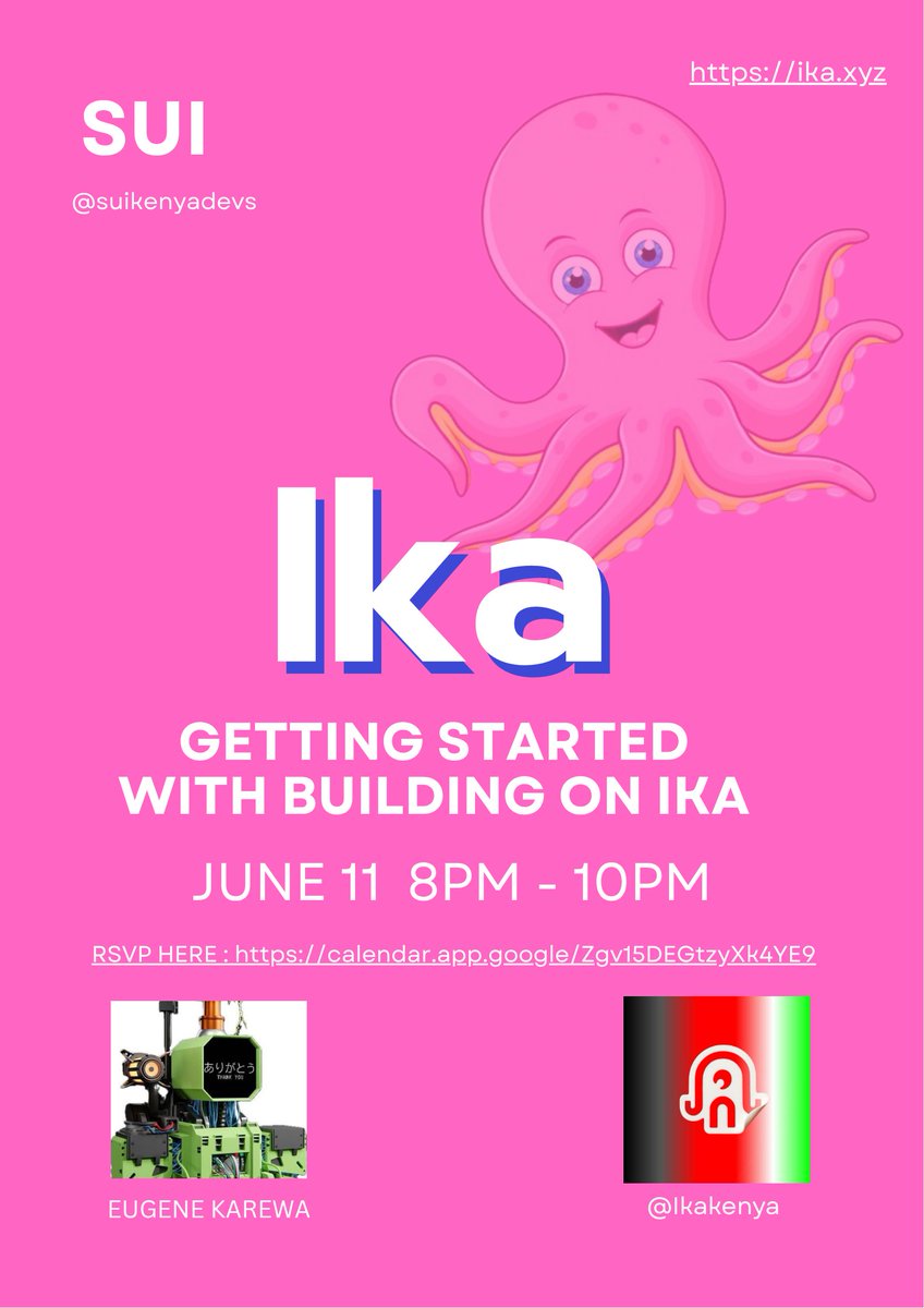 bom43456's tweet photo. Tune in tonight to get to learn how to start building on @ikadotxyz. How to setup the development environment. To getting you wallet ready.
#IKACHAIN https://t.co/12COYh60tG