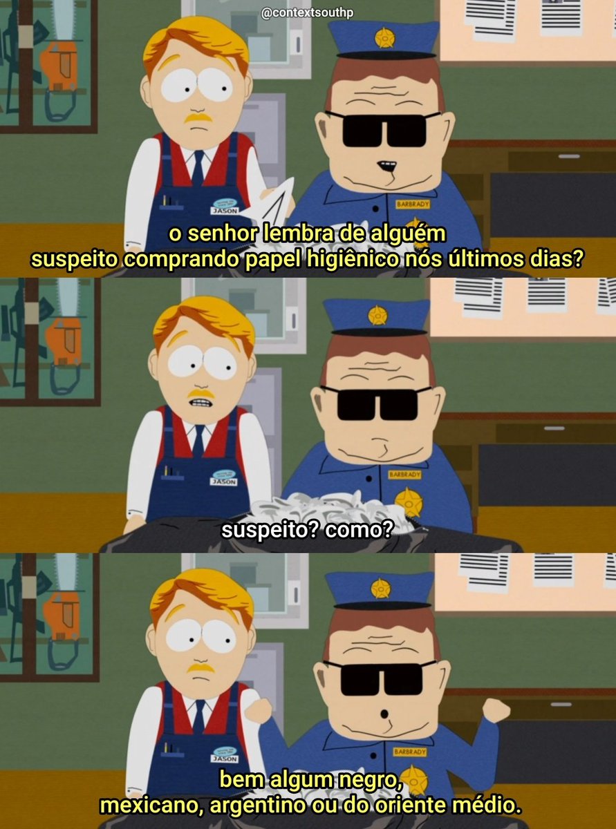 South Park out of context tweet media