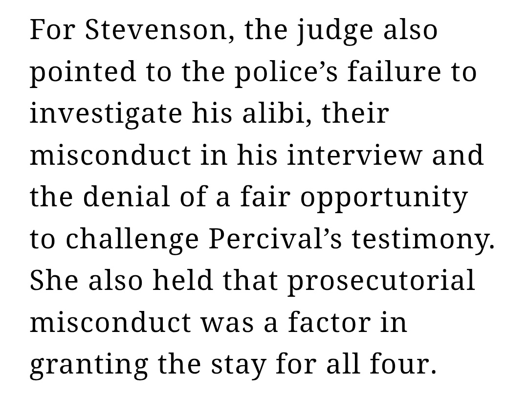 fwiwblog's tweet photo. What about the cops who also got up to misconduct, according to the judge? https://t.co/ozppfLQrW8