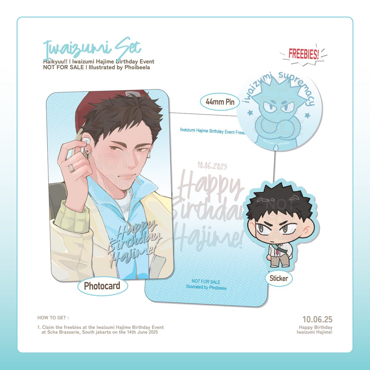 HUBBY'S BIRTHDAY FREEBIESS!!!
Semua yang RSVP akan dapat yahh boleh minta ke kakak-kakak staffnya (๑˃̵ᴗ˂̵)♡

#4Sehat1waSempurna #GodzIwaDay2025 
