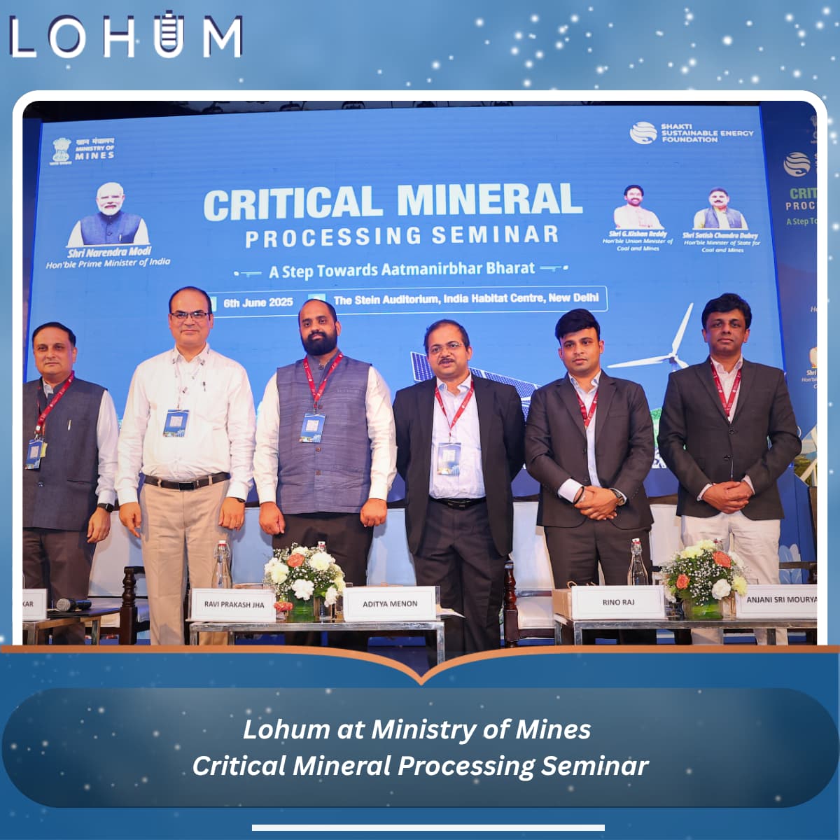 LOHUM (@lohum) on Twitter photo Honoured to join the Ministry of Minesā #CriticalMineral Seminar led by <a href="/kishanreddybjp/">G Kishan Reddy</a>. Our Founder & CEO Rajat Verma spoke on how R&D, know-how, ingredients, and indigenous tech power #AtmanirbharBharat. #ViksitBharat <a href="/MinesMinIndia/">Ministry of Mines</a> Honoured to join the Ministry of Minesā #CriticalMineral Seminar led by <a href="/kishanreddybjp/">G Kishan Reddy</a>. Our Founder & CEO Rajat Verma spoke on how R&D, know-how, ingredients, and indigenous tech power #AtmanirbharBharat. #ViksitBharat <a href="/MinesMinIndia/">Ministry of Mines</a>