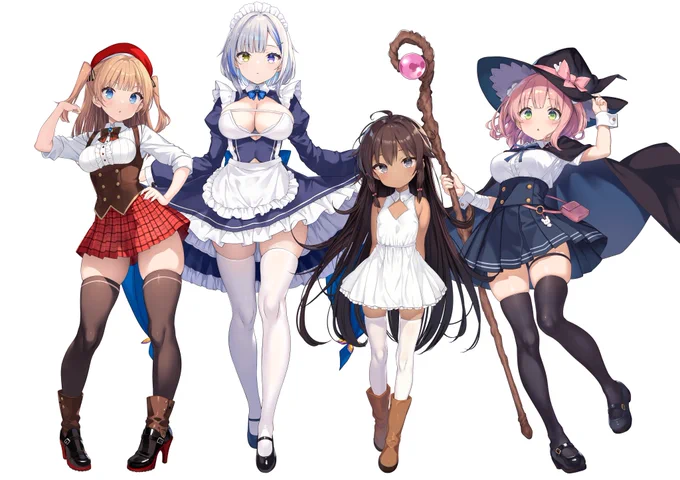 いままでの並べたやつ 普通はデザインとかで差をつけるものですが、おちんさまくらいのニーソ狂いになると可能な限りシンプルにして素材感を変えるとかし始めます