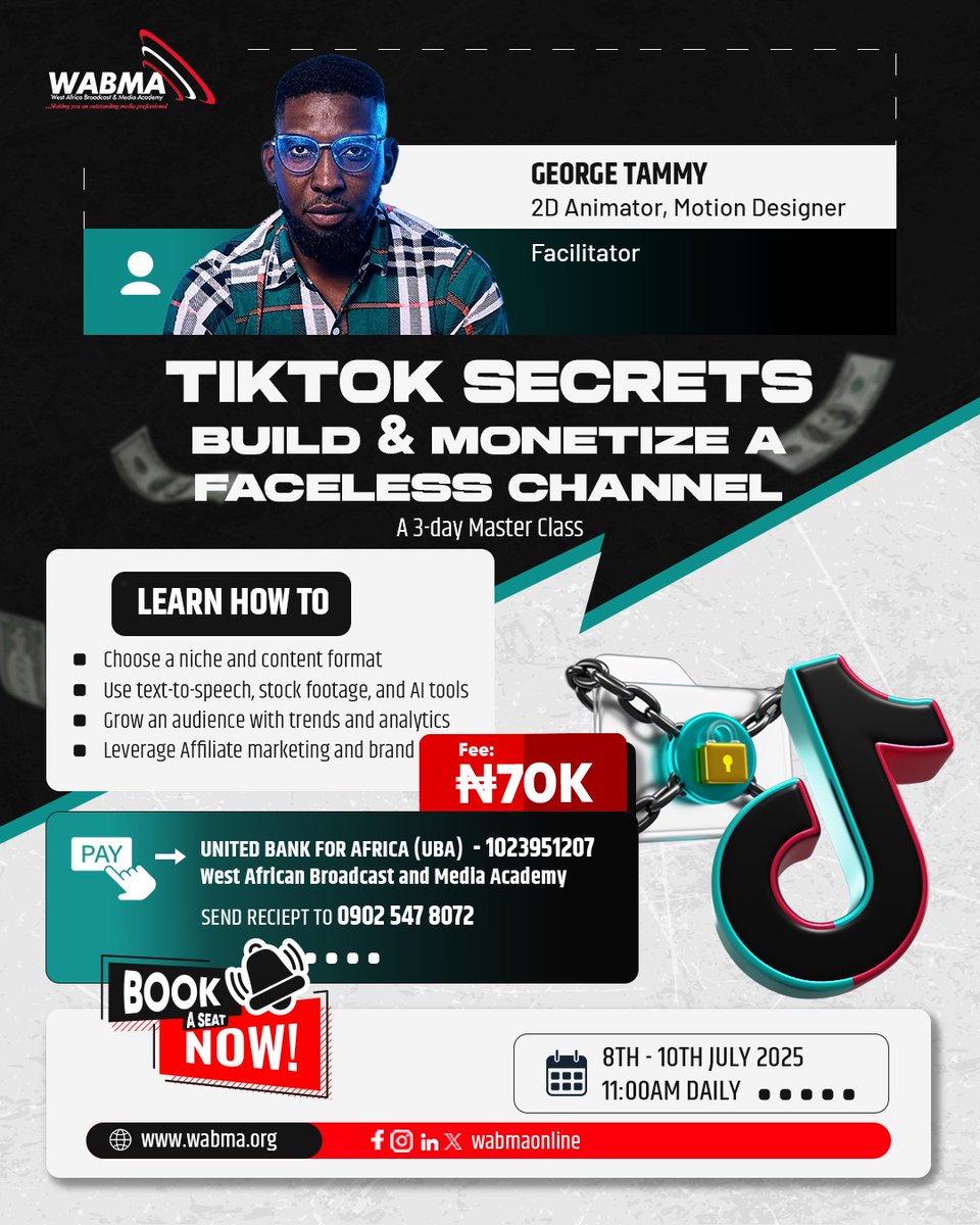 West Africa Broadcast & Media Academy -WABMA (@wabmaonline) on Twitter photo 