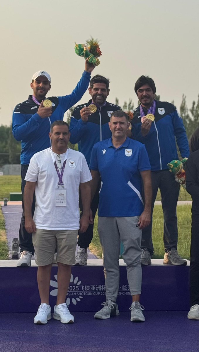 منتخب الكويت للرماية يحصد 4 ميداليات جديدة (ذهبية وفضية وبرونزيتين) بالبطولة الآسيوية في الصين

- رفع رصيده إلى 7 ميداليات متنوعة في إنجاز كبير للرماية الكويتية

 ow.ly/GWJ630sNbYS

#كونا #الكويت
