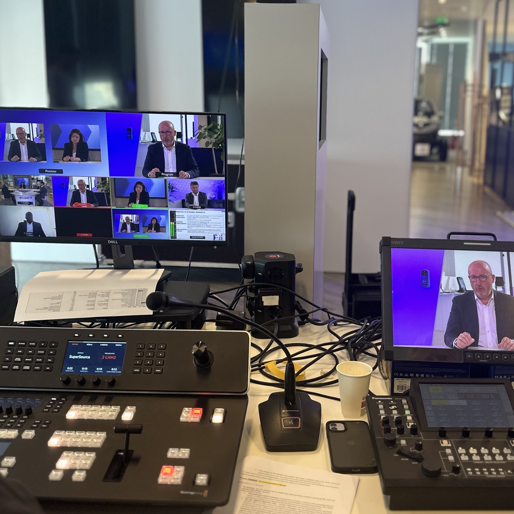 Image for the Tweet beginning: BTS of our InSighTs Live