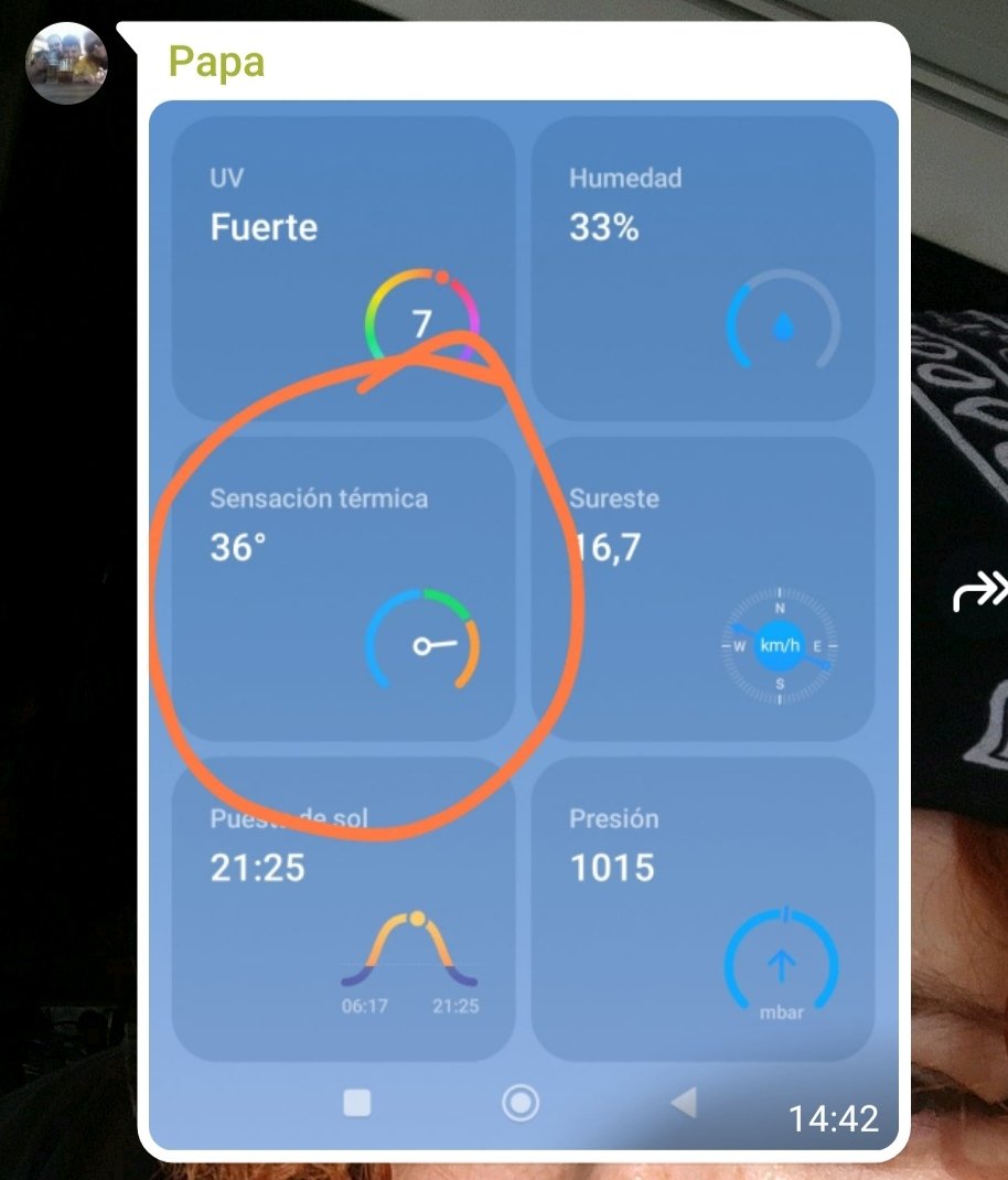 He salido de aquí, espero que lo entendáis