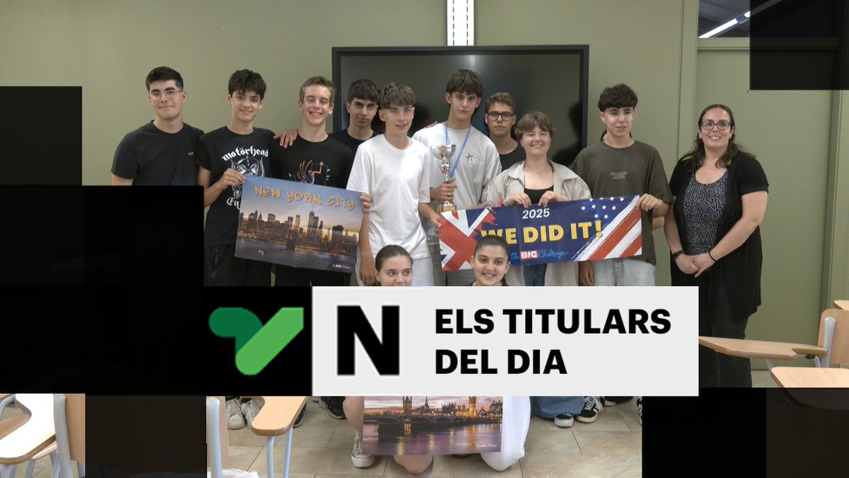 Avui al Vallès Visió Noticies,

✔️Martorelles fa un estudi per detectar habitatges buits
✔️Víctor Maynou, de <a href="/LestonnacMollet/">Lestonnac Mollet</a>, guanyador estatal del Big Challenge
✔️Àlex Ortega i Hugo Romero, nous fitxatges del <a href="/CFMolletUE/">CF Mollet UE</a> 

A les 20h i 22h🕗
En directe➡️ vallesvisió.cat/directe