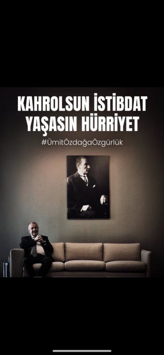 #ÜmitÖzdağaÖzgürlük