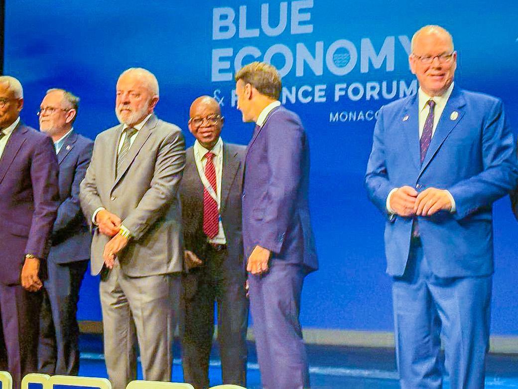 Honourable Minister of Marine and Blue Economy, Gboyega Oyetola, addressed the United Nations Ocean Conference in Nice, France.

The conference aimed to push for urgent action in conserving and sustainably using our oceans, seas, and marine resources for implementation of SDG 14.