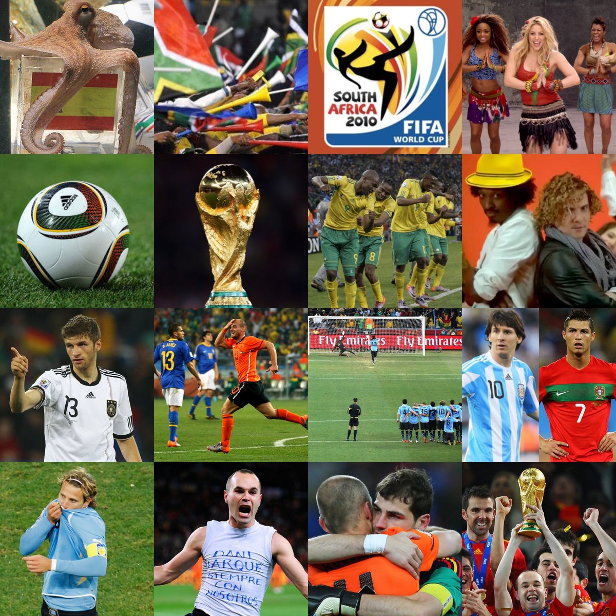 Hoy hace 15 años empezaba el Mundial de nuestras vidas. 🇿🇦❤️⭐️