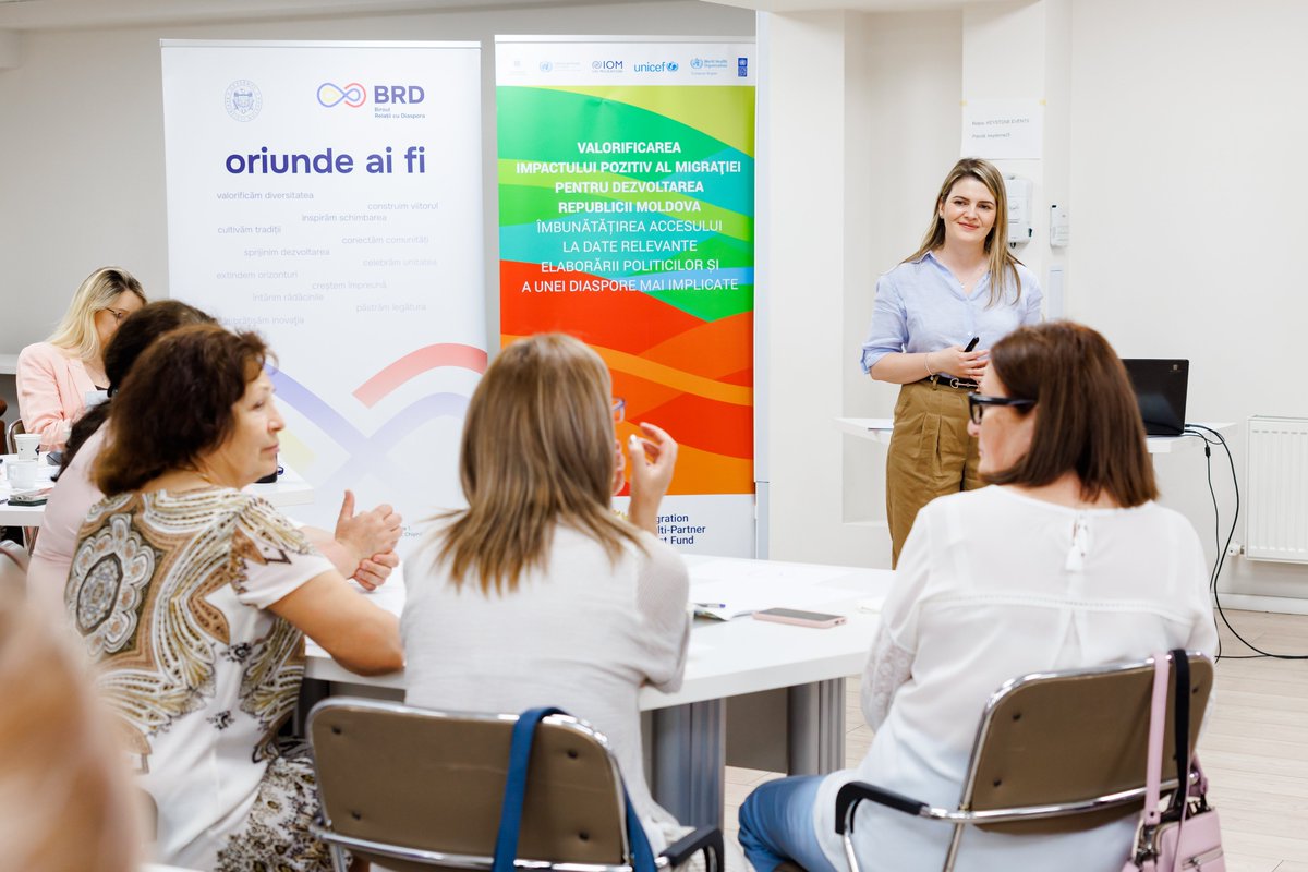 A grassroots approach🫶
Diaspora, Migration &amp; Development mechanism is being re-imagined, to encourage participation &amp; meaningful engagement. 30+ representatives of local authorities, hometowns associations &amp; State Chancellery are engaged in the process. 🙏<a href="/SDCMoldova/">Swiss Cooperation in Moldova</a> <a href="/BRDiaspora/">BRDiaspora</a>