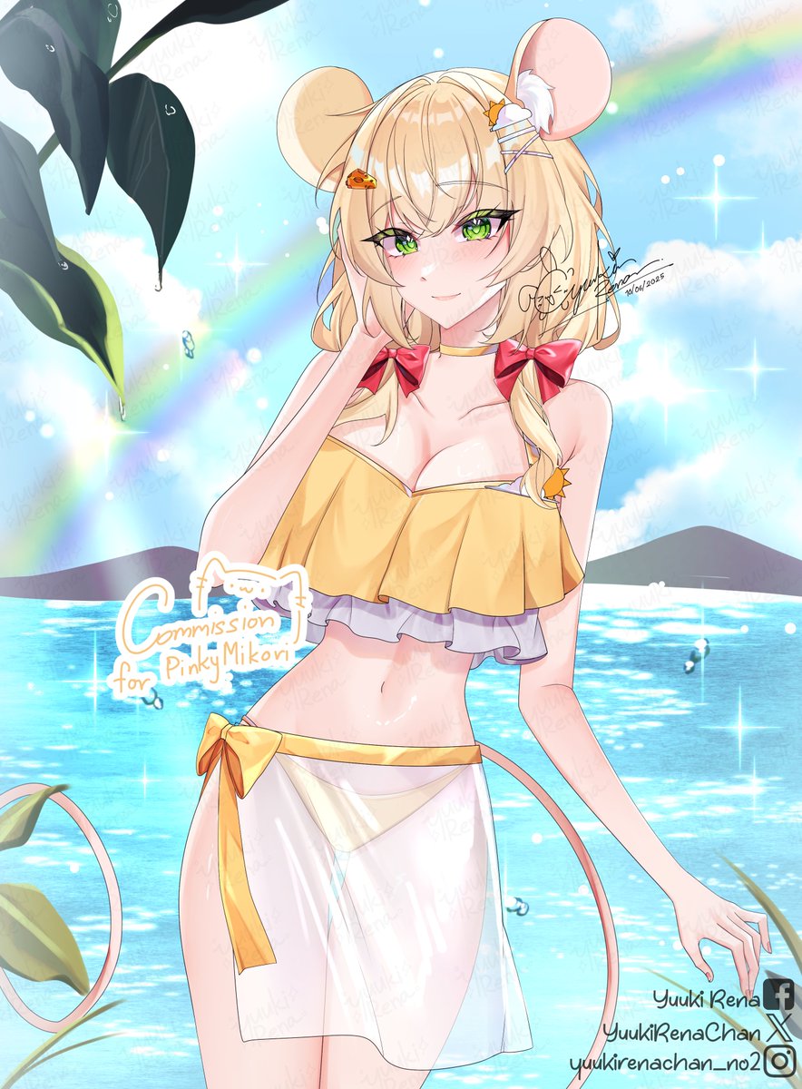 YuukiRenaChan's tweet photo. 💖C0MMISSION WORK❤️
thankyou so much for the support!! 
C0mmission for @PinkyMikaori  
follow my vgen to get notified 
📷&amp;❤️ Appreciated! 
--- Do not Repost !! ---  
#commission #イラスト #イラスト好きな人と繋がりたい #VGenOpen #vgencomm https://t.co/EJgPm6MZsg