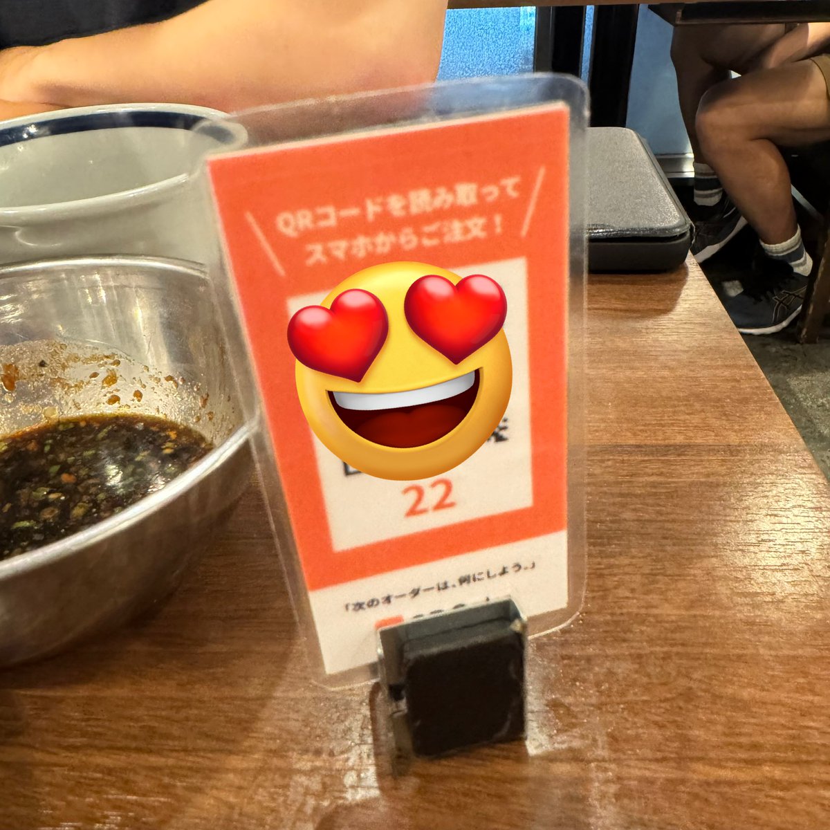 海外GPお疲れ様焼肉会😊
テーブル番号も22でとてもよき👍