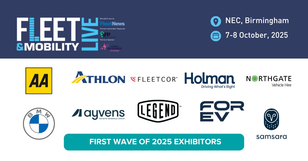 Leading fleet suppliers in the country will be at #FleetandMobilityLive2025... will you? 🤔

More than 60 confirmed exhibitors to date including top rental, leasing, software &amp; technology brands!

Access the list 👉ow.ly/osrB50W7BHR