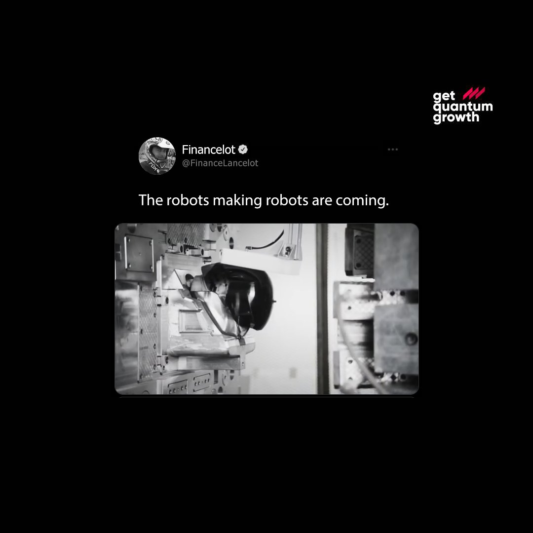 techtrackdata's tweet image. The future is here: robots are now building other robots, revolutionizing manufacturing and automation.

#Robotics #Automation #AI #FutureTech #Innovation #Manufacturing #TechTrends #RobotRevolution