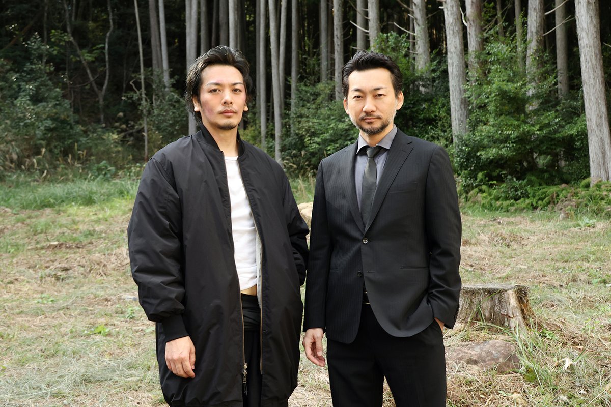 6/13（金）17：30「＃鬼ベラシ」初日舞台挨拶に大佐役の ＃波岡一喜 さんが参加決定！
物語のカギを握る人物が登壇。鬼女達と大佐のトークショーをお見逃しなく！
＊オフショット（左：＃久保田悠来 右：波岡一喜
#ユナイテッド・シネマアクアシティお台場 
 #中村舞 #信濃宙花  #YUNA ＃HINATA　#杏花