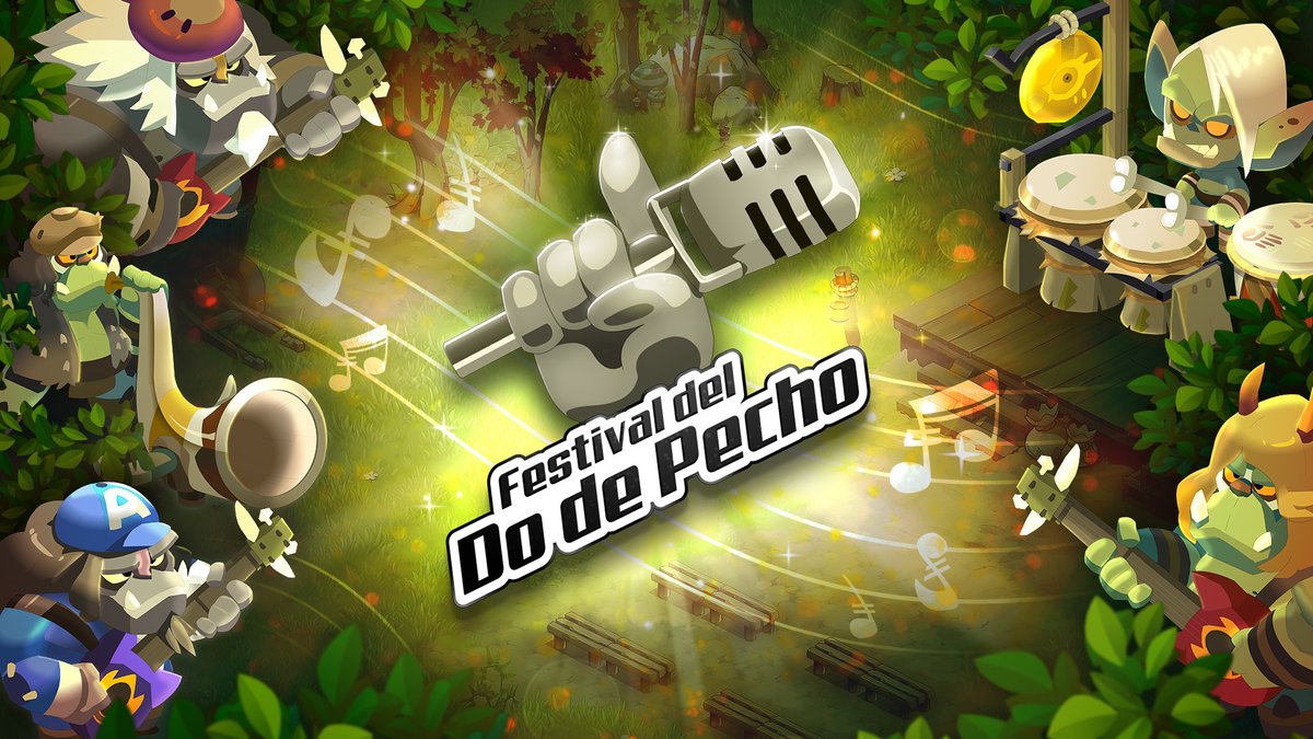 🎙️¡La fiesta aún no ha comenzado y parece que ya ha terminado! A base de querer practicar, el cantante del grupo ABCD se ha dañado las cuerdas vocales 🎵

🎸 ¡Ayúdalo y salva el Festival del Do de Pecho mientras haya tiempo! #DOFUS 

📰 dofus.com/es/mmorpg/actu…