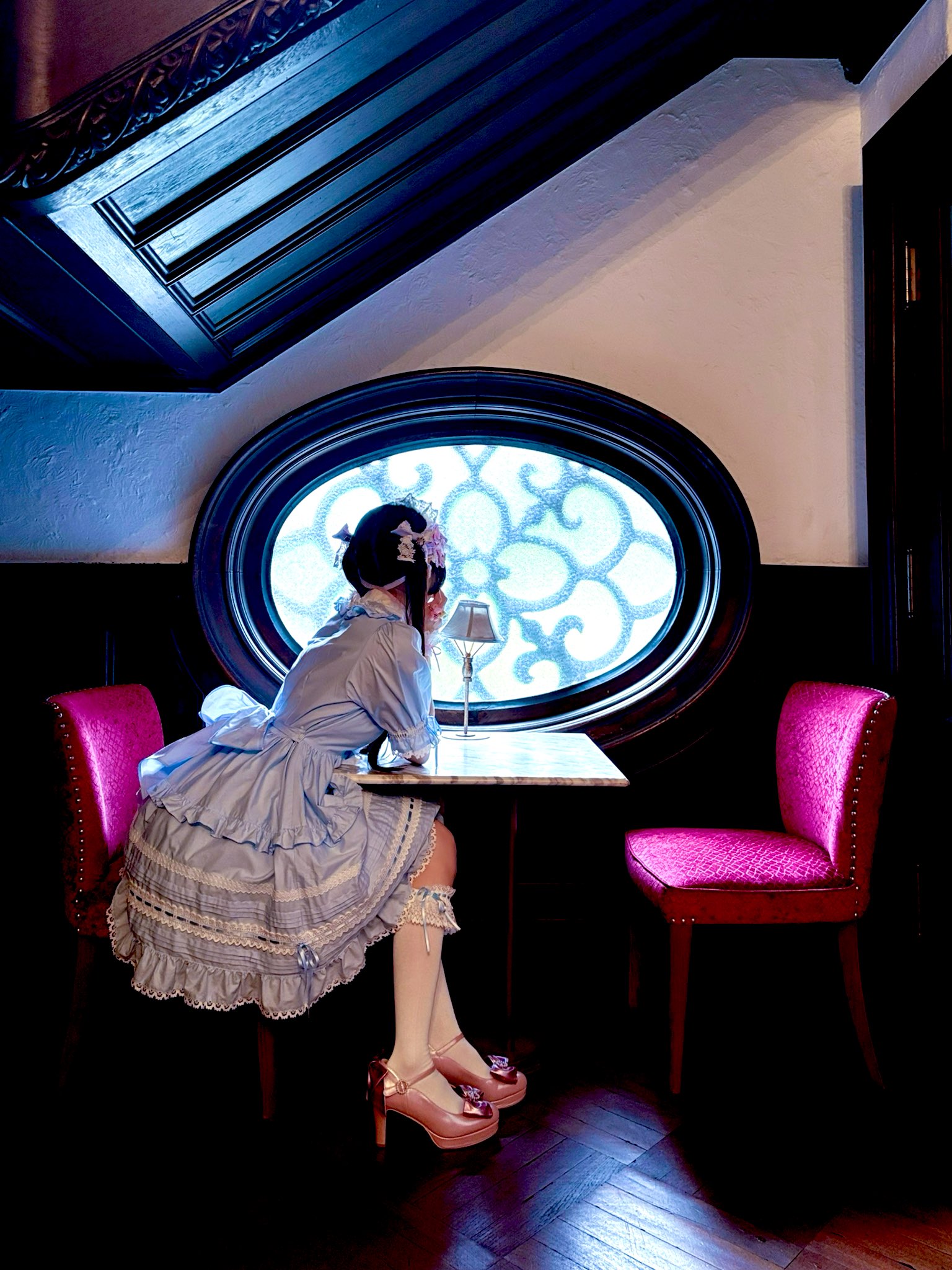 マリーヌローズジャンパスカート　ピンク マリーヌローズジャンパスカート ピンク Mary Magdalene マリーヌ