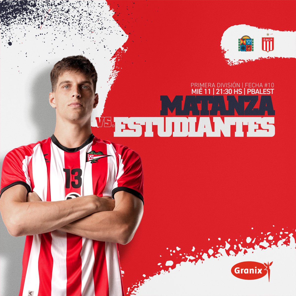 🇦🇹 🏐¡Nueva presentación de los chicos: miércoles de visita a Matanza!

🏆 Primera División - Fecha 10

🏐 Matanza vs Estudiantes 
🕒 Miércoles - 21.30
🏟️ PBALEST

#VamosPincha #EDLP #EDELP
