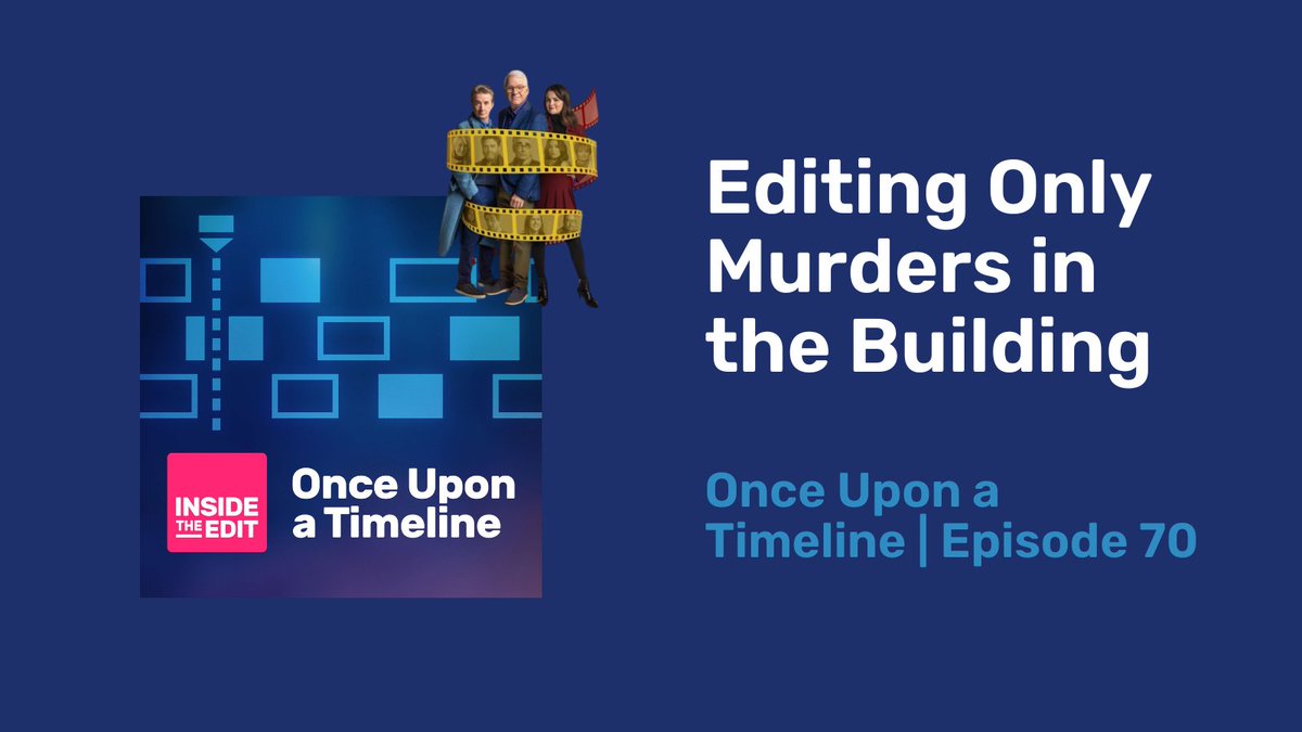 Inside The Edit (@insidetheedit) on Twitter photo How do you edit comedy?
Once Upon a Timeline is back with a new podcast.
Editor Mathew Barbato shares how he cuts Only Murders in the Building — and his path from reality TV to scripted.
Listen here:
Apple: podcasts.apple.com/za/podcast/ep7…
Spotify: open.spotify.com/episode/7CM5Fw…
#FilmEditing How do you edit comedy?
Once Upon a Timeline is back with a new podcast.
Editor Mathew Barbato shares how he cuts Only Murders in the Building — and his path from reality TV to scripted.
Listen here:
Apple: podcasts.apple.com/za/podcast/ep7…
Spotify: open.spotify.com/episode/7CM5Fw…
#FilmEditing