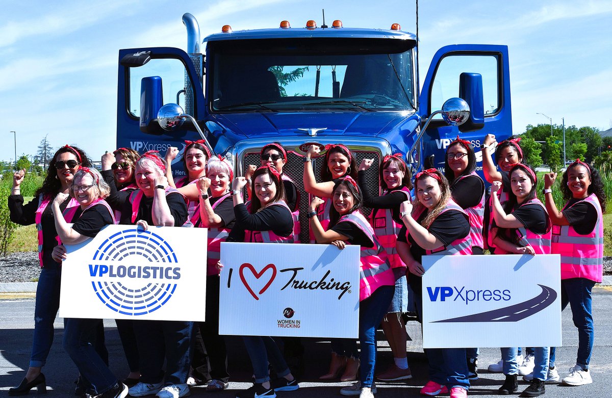 "Just like Rosie the Riveter, the Women of VP Xpress &amp; VP Logistics CAN DO IT!" - Lynsey of VP Logistics

📸  Show the world that YOU can do it, too! 💪🩷 Submit a photo for this year’s I Heart Trucking® Photo Contest—officially OPEN! 👉hubs.la/Q03ndVY40 

#WomenInTrucking