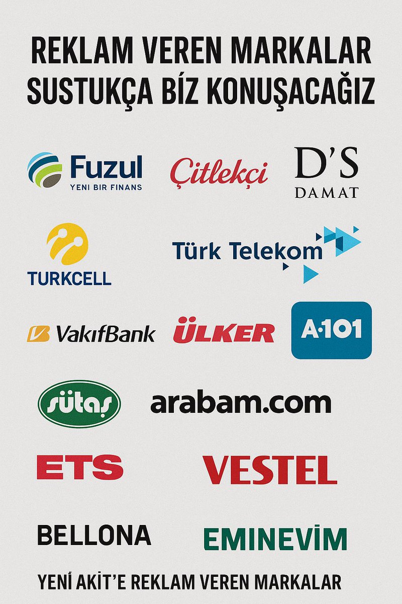 AK-İT lağım çukuruna reklam veren bazı firmalar;