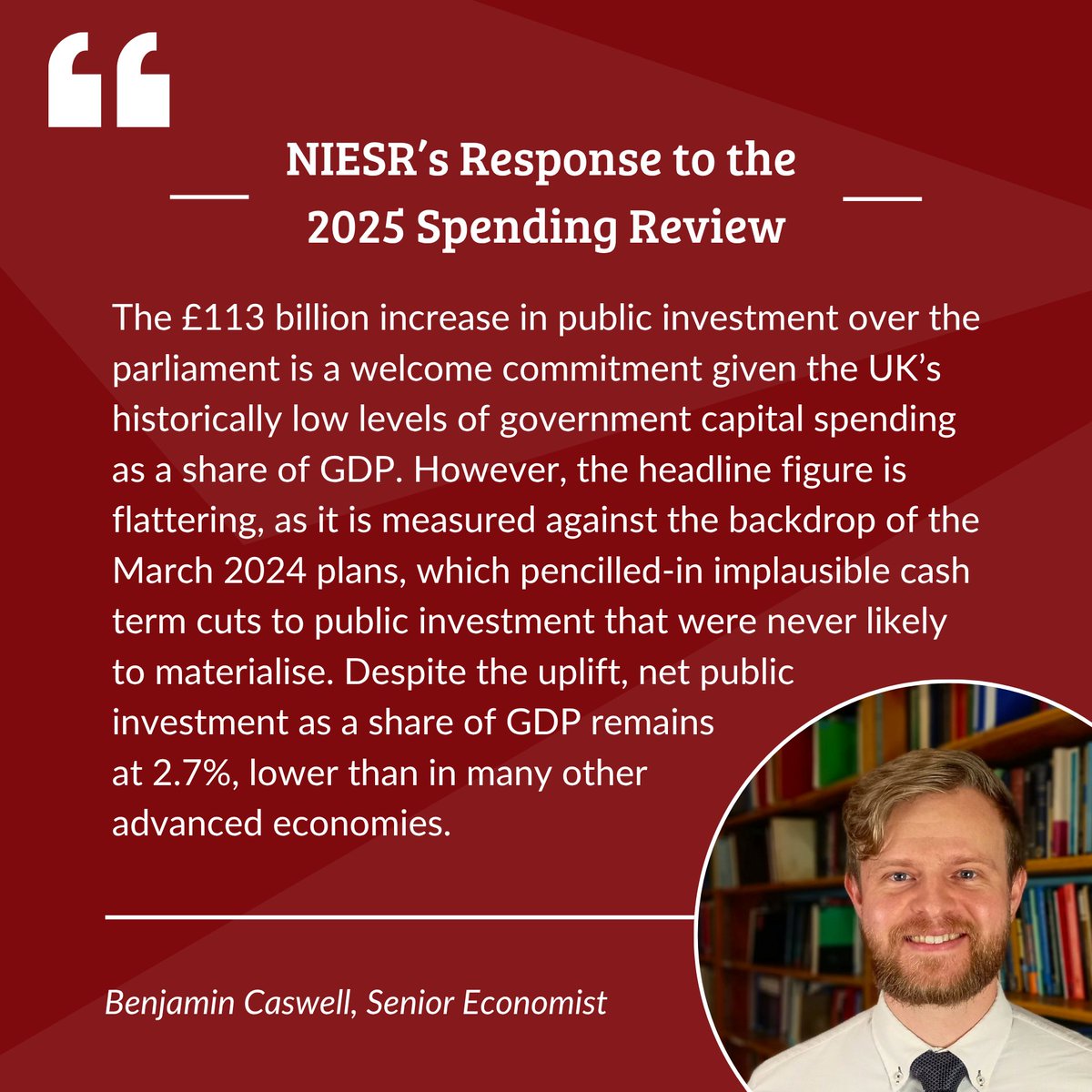 National Institute of Economic and Social Research tweet media