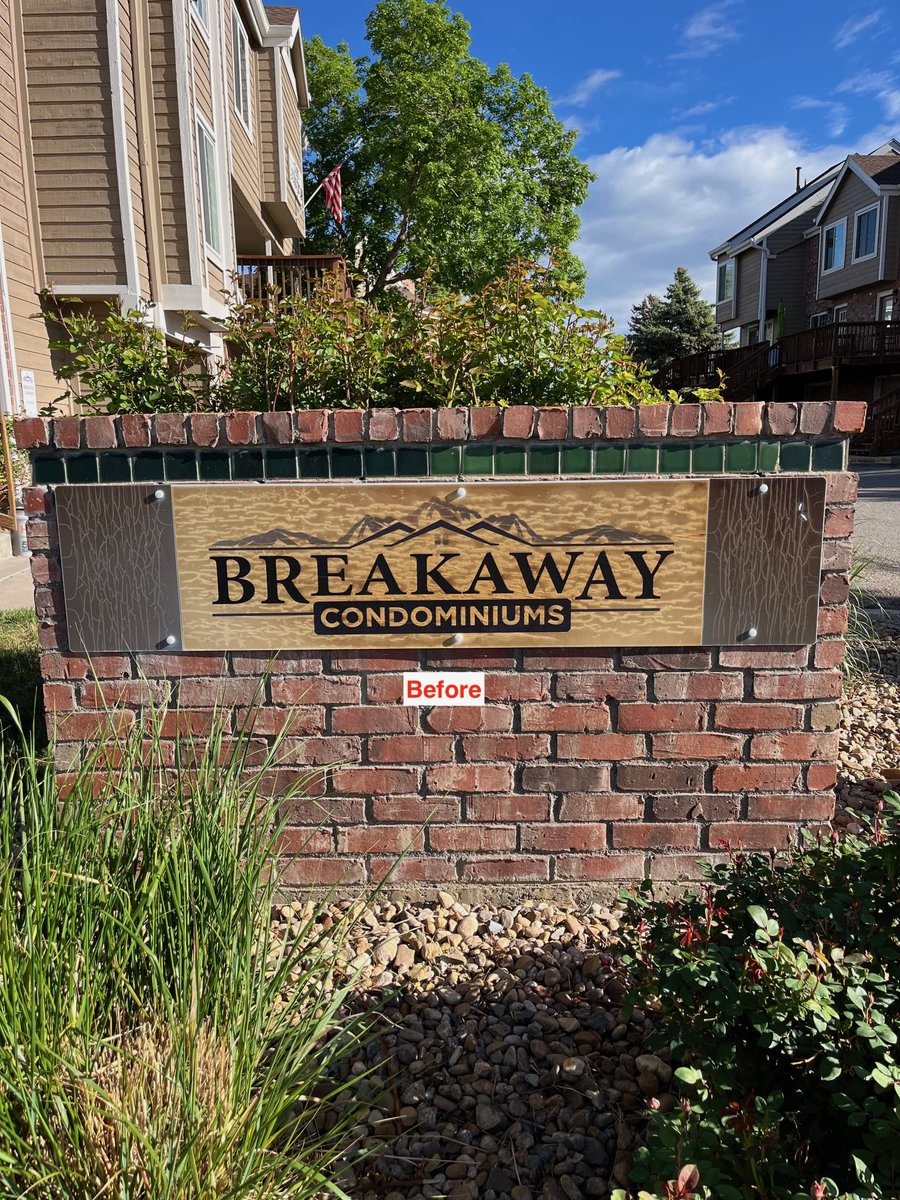 PRC_PrepRite's tweet image. Another monument sign repaired! We ordered the new sign and installed it for this community. Does your community need an updated sign as well? Give us a call today! 
 #monumentsign #monumentsignpainting #painters #graffiti #graffitiremoval #prc #prepritecoatings #preprite #pros
