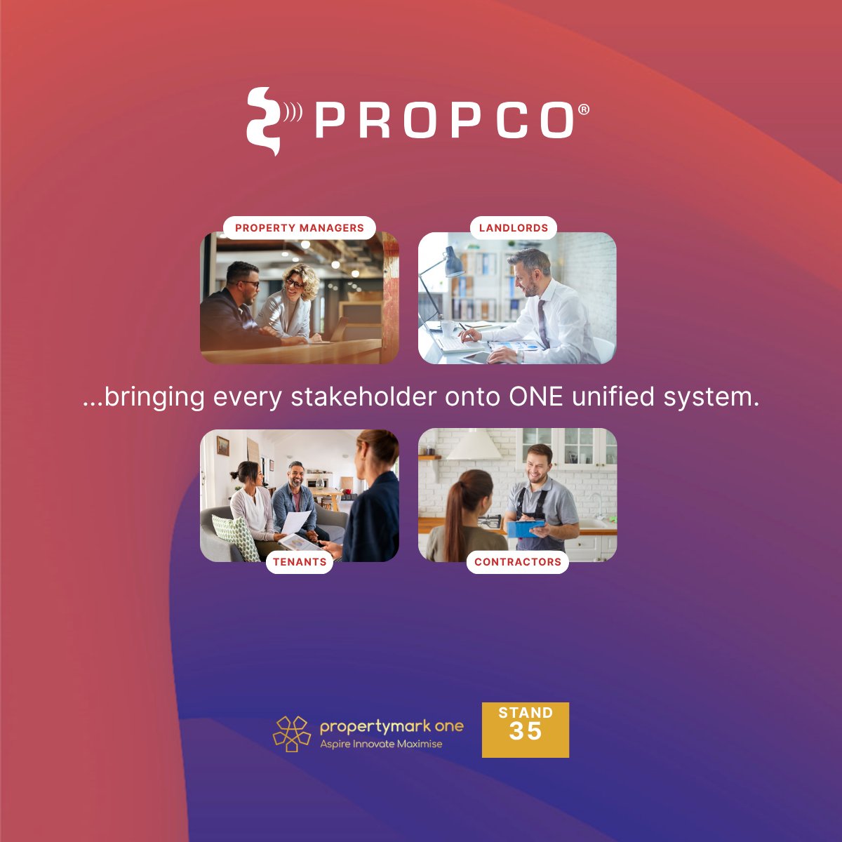 🚨 2 Days to Go! 🚨

We're just 2 days away from Propertymark One 2025 at ExCeL London! 

Come visit us at STAND 35 and Meet our team

🛠 Discover how PropCo can streamline your business
🎉 Get exclusive insights

See you there in 2 days! 🔑

#PMOne2025 #PropertymarkOne