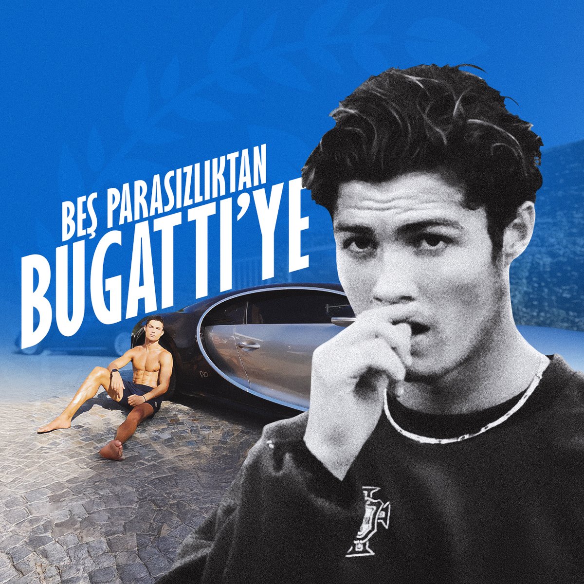 Mücadeleye Madeira'nın sokaklarında başlayan Ronaldo, profesyonel futbolcu olmak için her şeyini ortaya koyacak ve sonunda dünyanın ilk milyarder futbolcusu olarak adını tarihe yazdıracaktır.

Şimdi İzle: youtu.be/eQ41AMWExCo