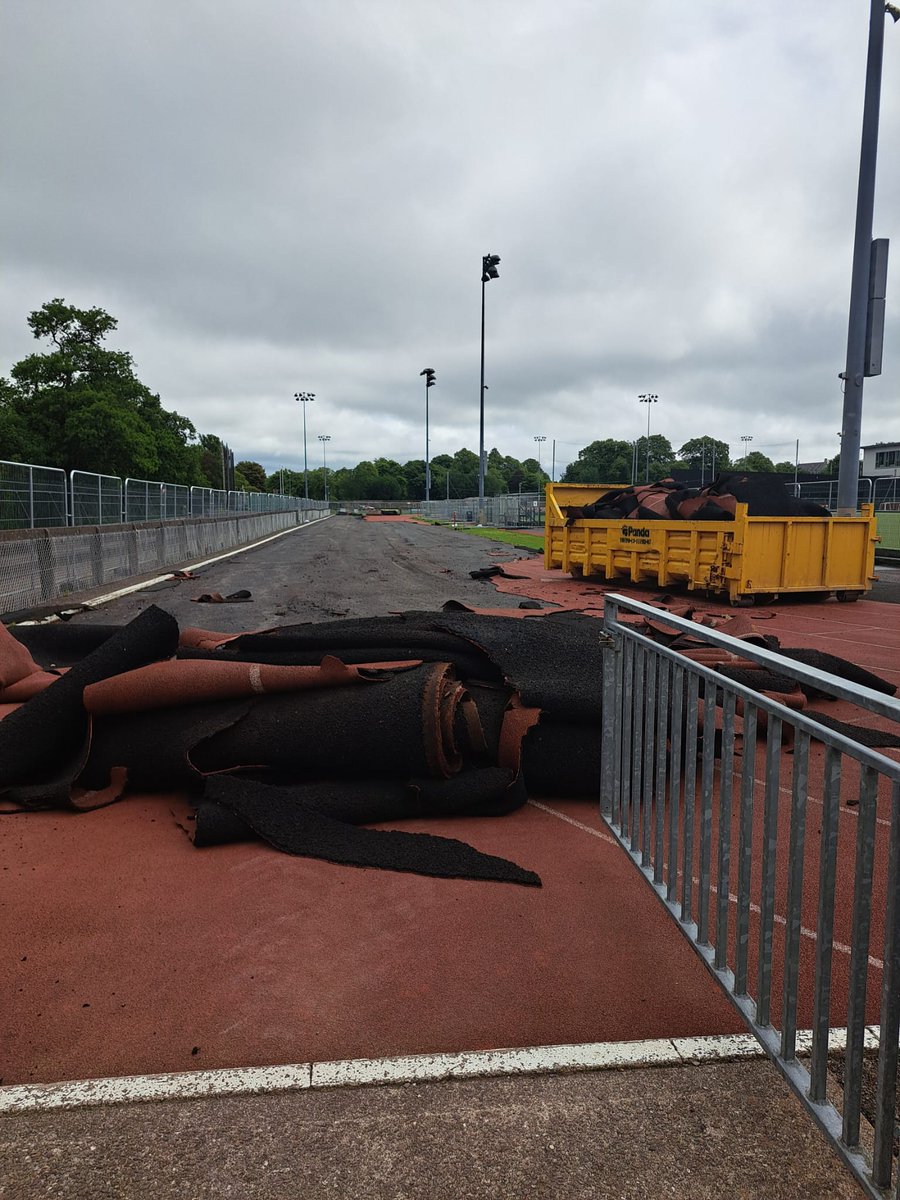 Great movement in the first 24 hours of the track replacement work.

We'll keep you posted on developments as they happen! ☠️