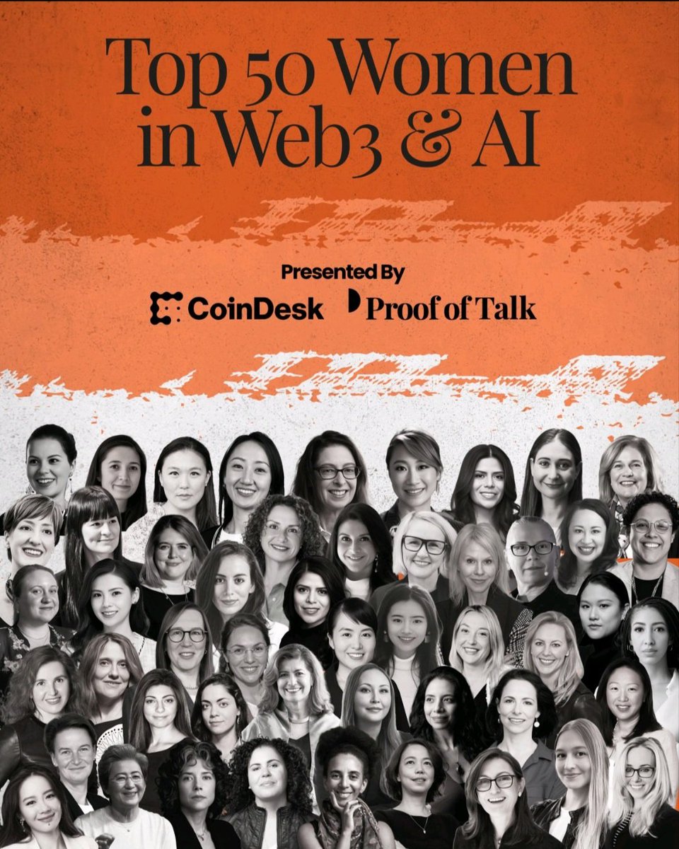 We are excited to announce that our co-founder and COO, <a href="/nkiru_uwaje/">Nkiru Uwaje</a> has been acknowledged by <a href="/proofoftalk/">Proof of Talk</a> and <a href="/CoinDesk/">CoinDesk</a> as one of the Top 50 Women in Web3 and AI.

This list honours 50 women who are actively lending their voices in shaping policies and building innovative