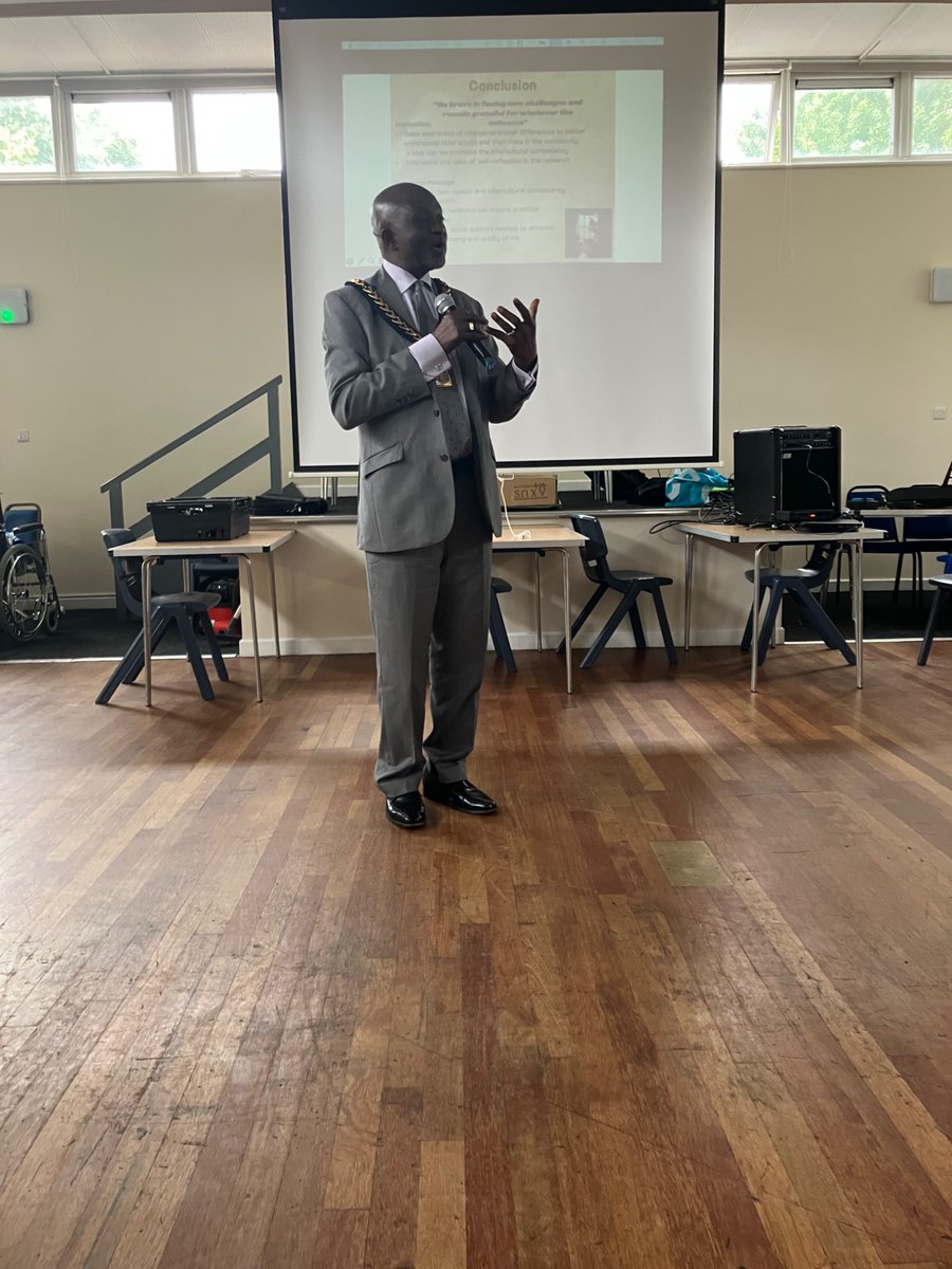 Thank you Mr Mayor for coming to the Southwark Pensioner's Centre Open Day in Camberwell today.
<a href="/SouthwarkMayor/">Mayor of Southwark</a>   <a href="/SwarkPensioners/">Southwark Pensioners</a>