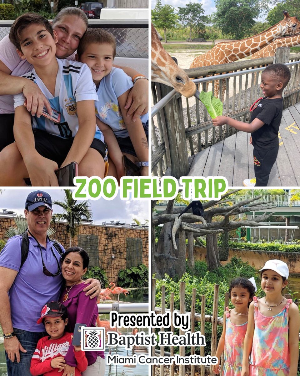 One of our favorite programs! Thanks to Zoo Miami and Sofia’s Hope, families facing childhood cancer get to enjoy a day of fun, discovery, and connection, completely free of charge. 🐘🦒