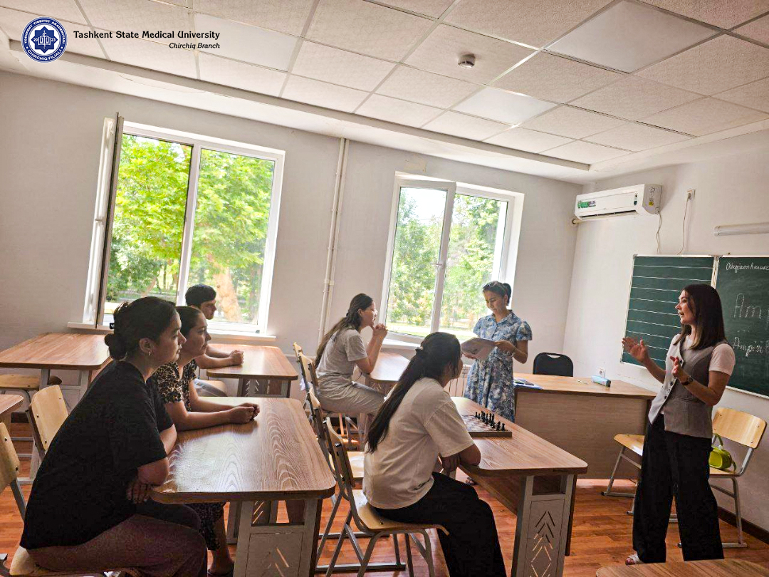 arsalstudies's tweet image. TDTUCh hosted a fun chess event on June 10 at the 2nd TJJ as part of the #Current90Days initiative—promoting strategic thinking &amp;amp; mental well-being among students! ♟️🧠

#TDTUCh #ChessEvent #TJJ2025 #arsaleducation #StudentLife #chirchiq #tashkentstatemedicaluniversity