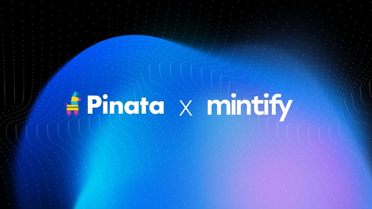Mintify and <a href="/pinatacloud/">Pinata</a> are coming together to bring real-time decentralized metadata to digital asset markets.

Crypto, RWAs, NFTs. We're serving the data before you even need it.