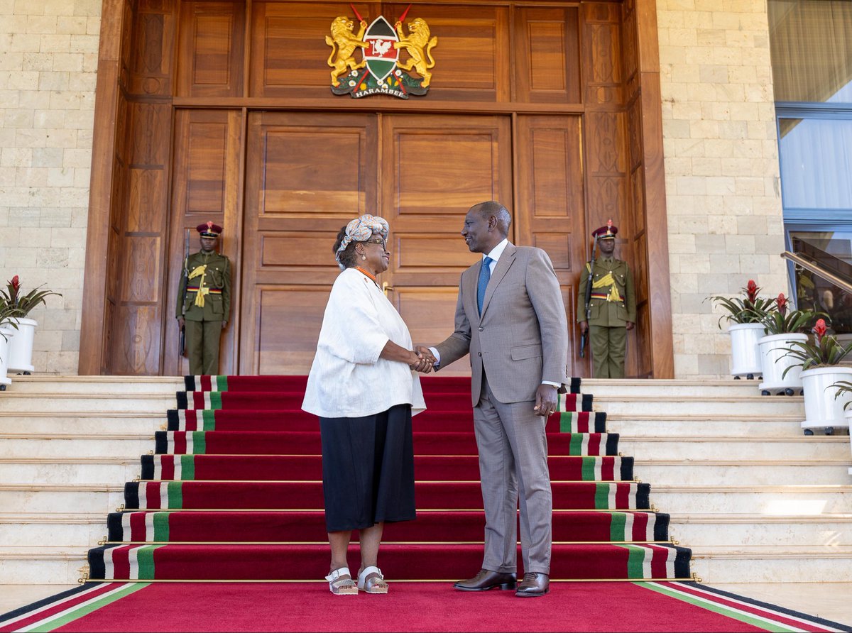 During my visit to #Kenya, it was an honour to meet with H.E. President William Ruto.

I commended him for Kenya’s leadership in advancing the #ICPD agenda and in fostering innovation for the empowerment of women and young people.