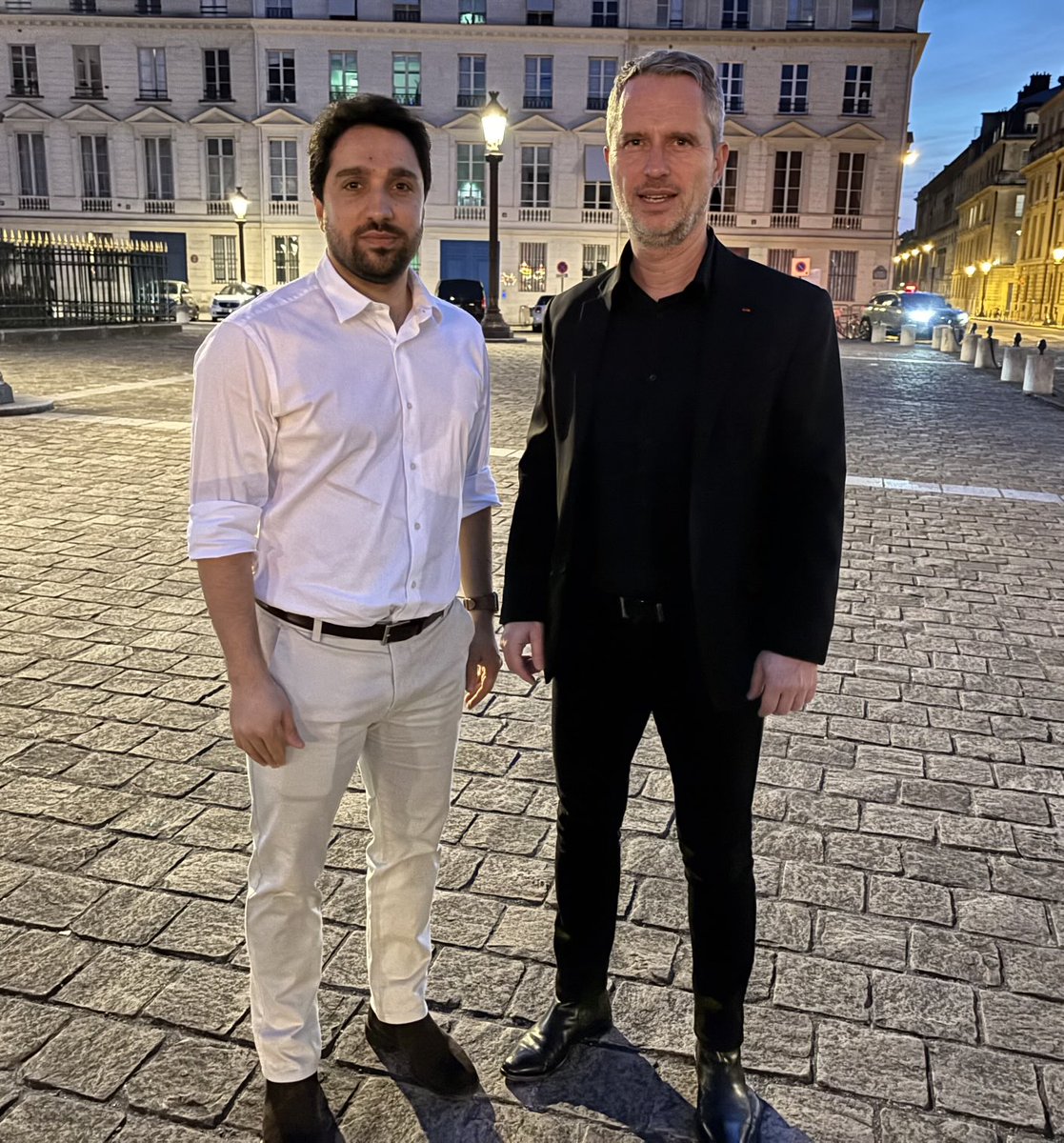 David Martinon (@david_martinon) on Twitter photo With my Afghan brother, Ahmad Massoud <a href="/Paris/">Paris</a> With my Afghan brother, Ahmad Massoud <a href="/Paris/">Paris</a>