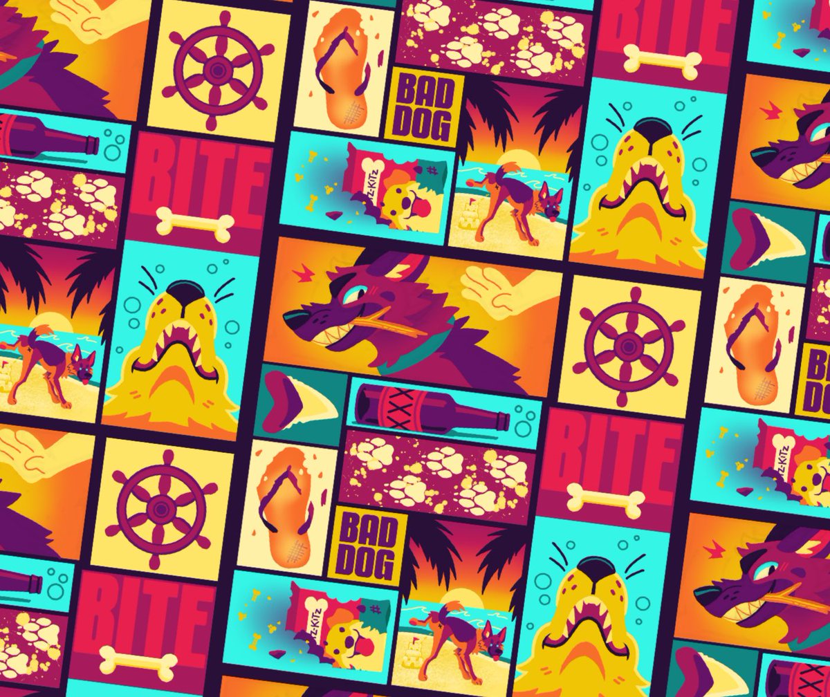 AllPuffed's tweet image. (BAD) Dog Days of Summer!